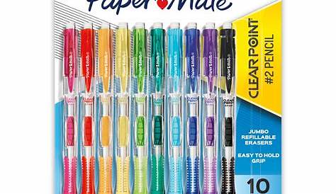 Paper Mate Clearpoint Mechanical Pencils, HB 2 Lead (0.9mm), Assorted