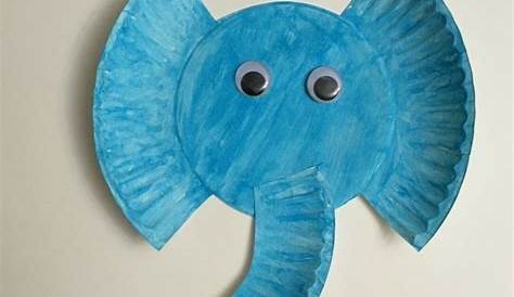Paper Plate Elephant Craft {With Ears that Move!} • In the Bag Kids' Crafts