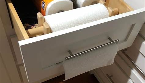 The Ideal Kitchen A Better Way To Keep Paper Towels Handy Live