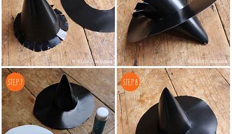 Paper Plate Witch Hat Craft
