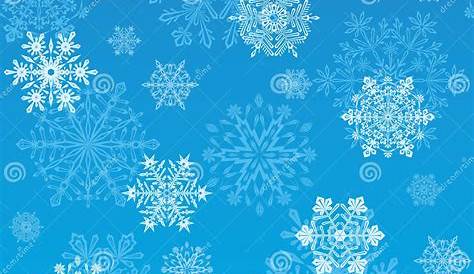 Papier Peint Flocon Intissé Enfant Neige Bleu HAPPY