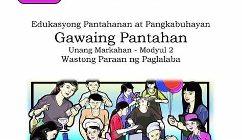 Pagsasanay 4 Panuto: Gamiting gabay ang pamantayan sa pagguhit ng mga