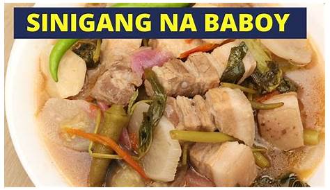 Sinigang na Baboy Recipe | Panlasang Pinoy Recipes