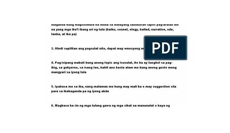 Paraan Ng Pagsulat Ng Petsa Sa Filipino Matatas Pagsula - Vrogue