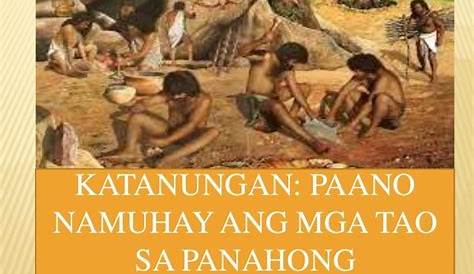 Ano Ang Pamumuhay Ng Sinaunang Tao Sa Pilipinas - unangpino