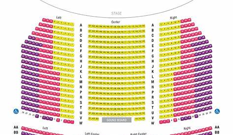 Paramount Theater Seating Chart Matttroy