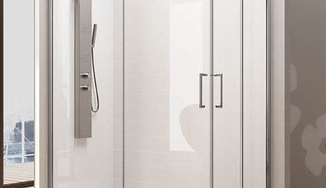 Paroi De Douche Coulissante Leroy Merlin Porte 120 Cm Transparent Remix