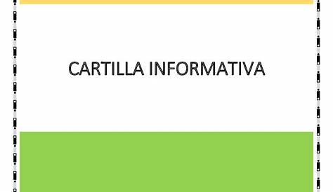 ¿Cuál es la diferencia entre una guía y una cartilla? ¿En qué se parece