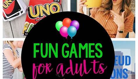Party Game Ideas For Older Adults Younger Or Adult Birthday Birthday Etsy