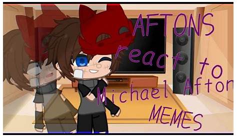 past aftons react to afton memes - YouTube