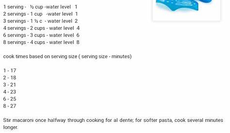 Pasta boat instructions manual by AnnePhillips4299 Issuu