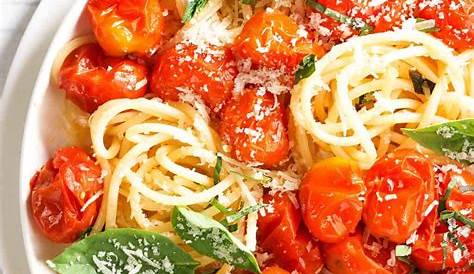 Pasta Recipes For Dinner Tomato Fresh Basil Quick And Easy!