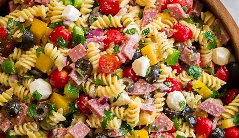 Pasta Salad Recipe Italian Vegetarian