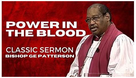 21 best Bishop GE Patterson Sermons images on Pinterest | Gospel music