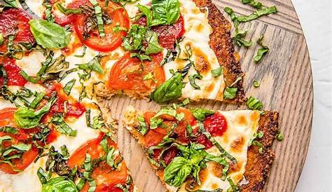 Cauliflower Pizza with Peppers