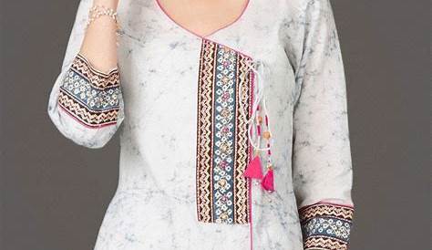 Patch Work Applique Designs For Kurtis Embroidery Neck Design Kurti / Kurta / Kameez