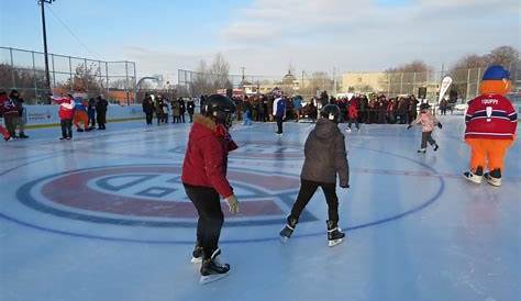 Patinoire Bleu Blanc Rouge Cartierville Une Bouge à