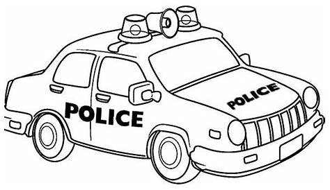 Agregar más de 72 dibujos para colorear coches policia - vietkidsiq.edu.vn