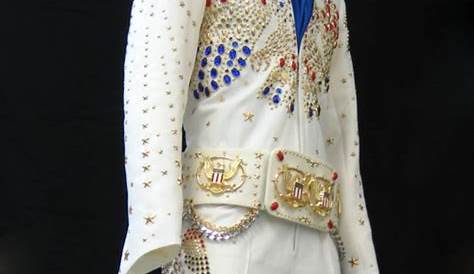 Elvis Presley American Eagle Jumpsuit & Belt Embroidery Stud | Etsy