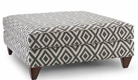 Patterned Ottoman Coffee Table