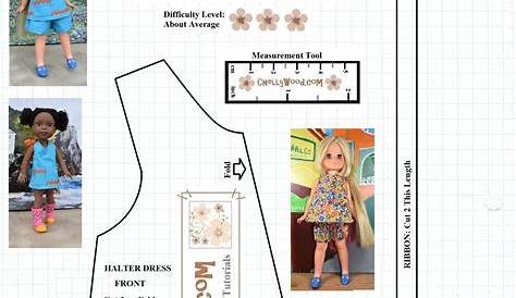Pattern for 18" Doll Clothes Simplicity