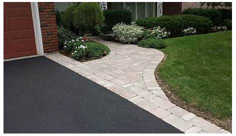 Paved Driveway Edging Ideas Perfect Stone And Concrete Plans For Your Home! Design