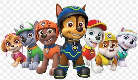 Paw Patrol Clipart Dog Television Show Characters Kids - Paw Patrol
