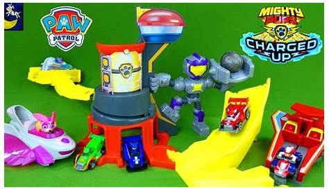 Paw Patrol Mighty Pups - All Pups Robot Boss Fight - YouTube