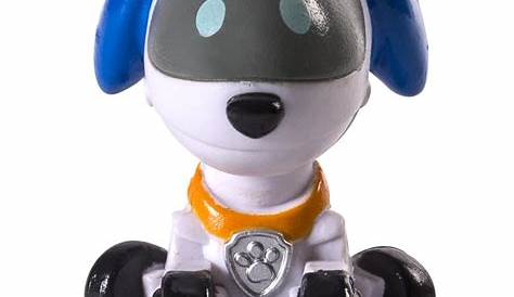 Paw Patrol Action Pack Badge Robo Dog Figure Spin Master - ToyWiz