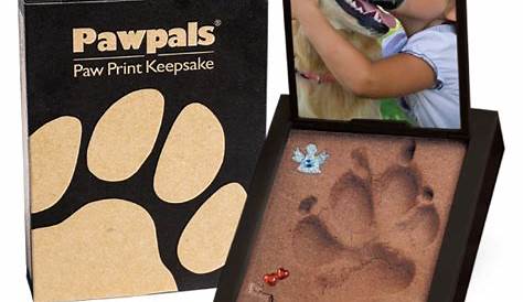 Pet Paw Print Kits with Photo Picture Frames | BabyRice