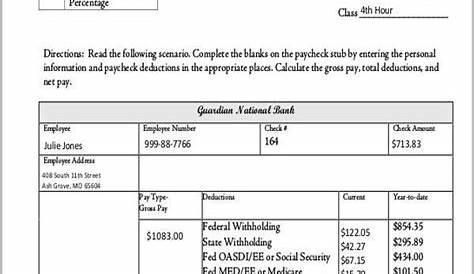 Paycheck Stub Template Free Download Template 1 Resume Examples 