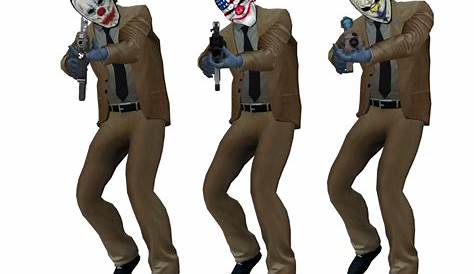 GTA San Andreas Payday 2 Outfit Pack Mod - GTAinside.com