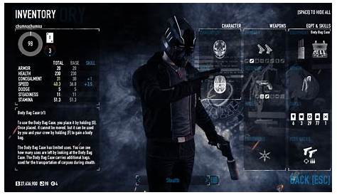 Steam Community :: Guide :: PAYDAY 2 Stealth Build