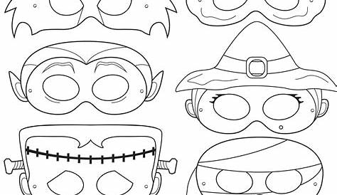 Sample Mask Template Free Download