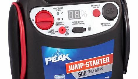 Peak Jump Starter 600 Manual