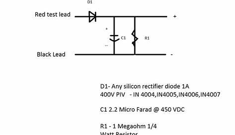 Peak Voltage Adapter Schematic