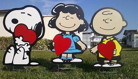 Peanuts Valentine Decorations Free Download Laminated Snoopy Day Wall Decor