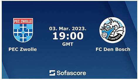 PEC Zwolle vs FC Den Bosch live score, H2H and lineups | Sofascore