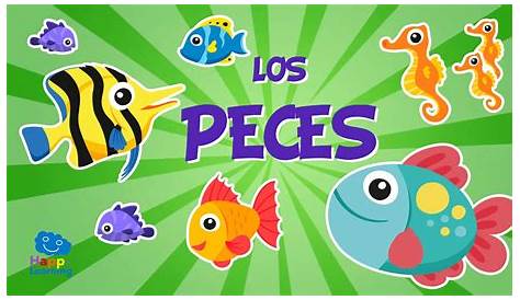 Tarjetas de peces para niños. Tarjetas educativas para preescolar