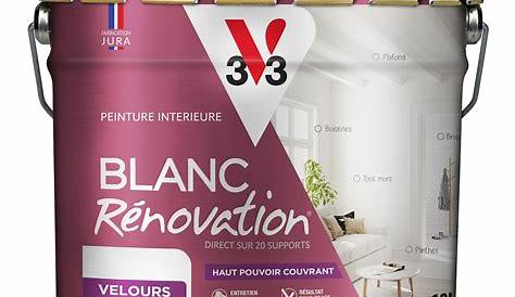 Peinture Blanc Velours V33 Rénovation Cuisine Satin 750ml