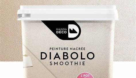 Peinture Diabolo Smoothie à Effet, MAISON DECO, Citron, 1 L Leroy