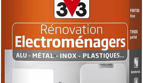 Peinture Electromenager Inox V33 Rénovation électroménager Satin 0,5l