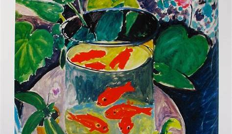 "Les Poissons rouges", Henri Matisse, 1911 huile sur