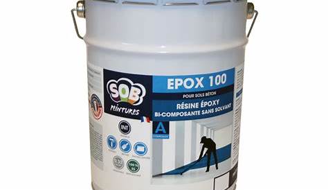 Peinture Resine Epoxy Bi Composante A Leau Vernis à L’eau TEXTURE BETON