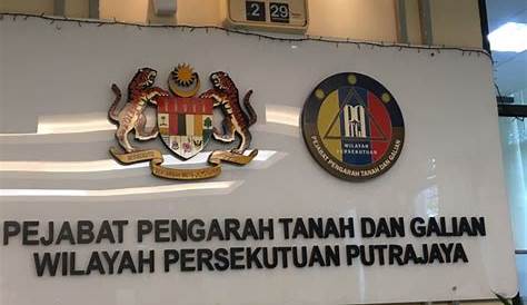 Pejabat Tanah Wilayah Persekutuan Kuala Lumpur : Jabatan ketua pengarah