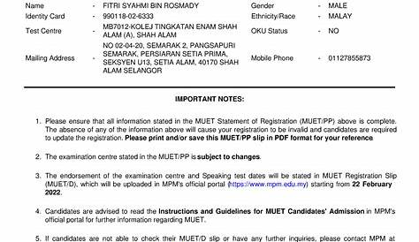 MUET PP Menghadiri Kuliah Pelajar Praktikal - MUET/PP MALAYSIAN