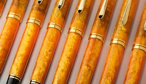 Pelikan M600 Vibrant Orange Fountain Pen 2018 Special