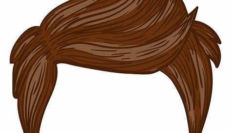 Icono de cabello de hombres de parte lateral - Descargar PNG/SVG