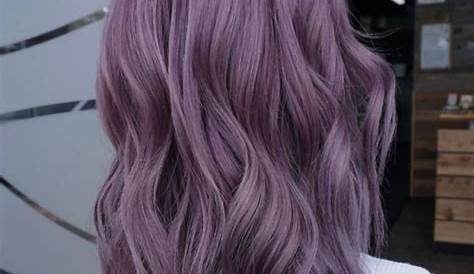 Pelo Gris Violeta Mujer Pin En Peinados