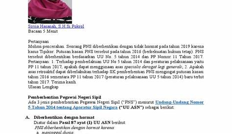 Contoh Surat Pemberhentian Jabatan Fungsional Imagesee - Riset